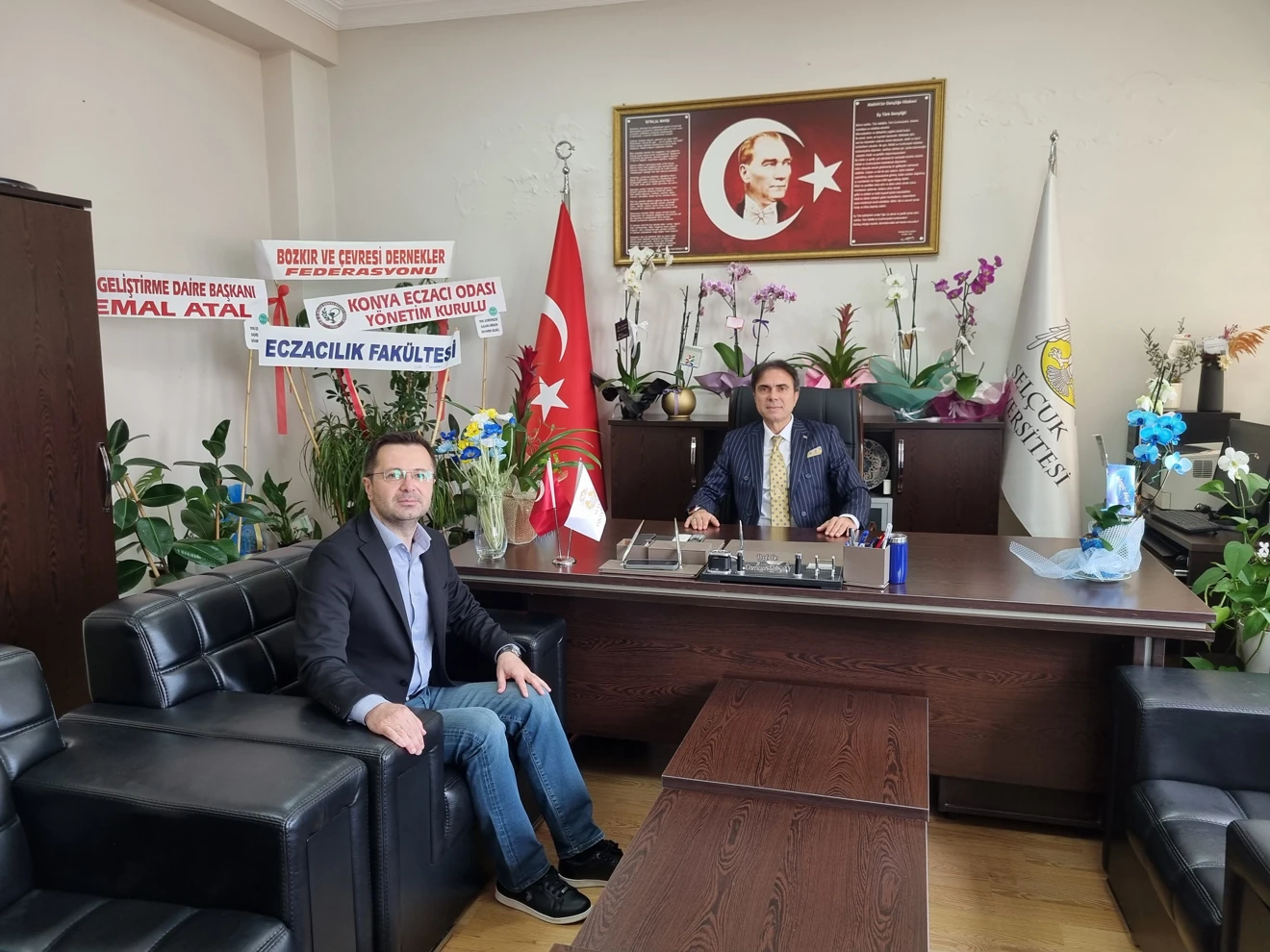 Prof.Dr. Osman TUGAY' a Hayırlı Olsun Ziyareti